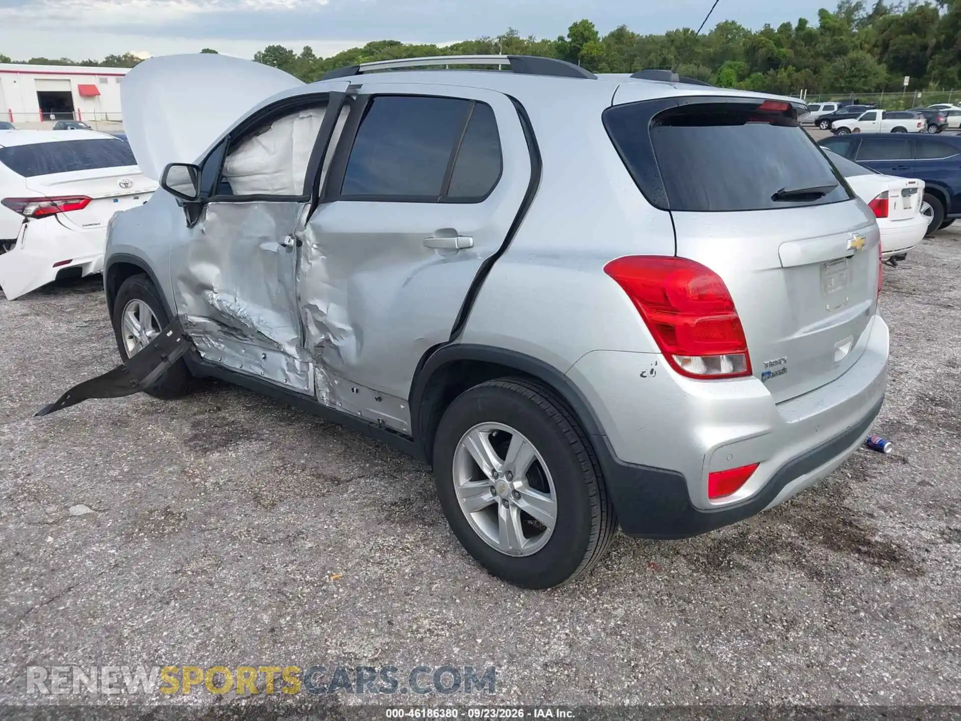 3 fotografías del automóvil dañado KL7CJLSB7MB303469 CHEVROLET TRAX 2021