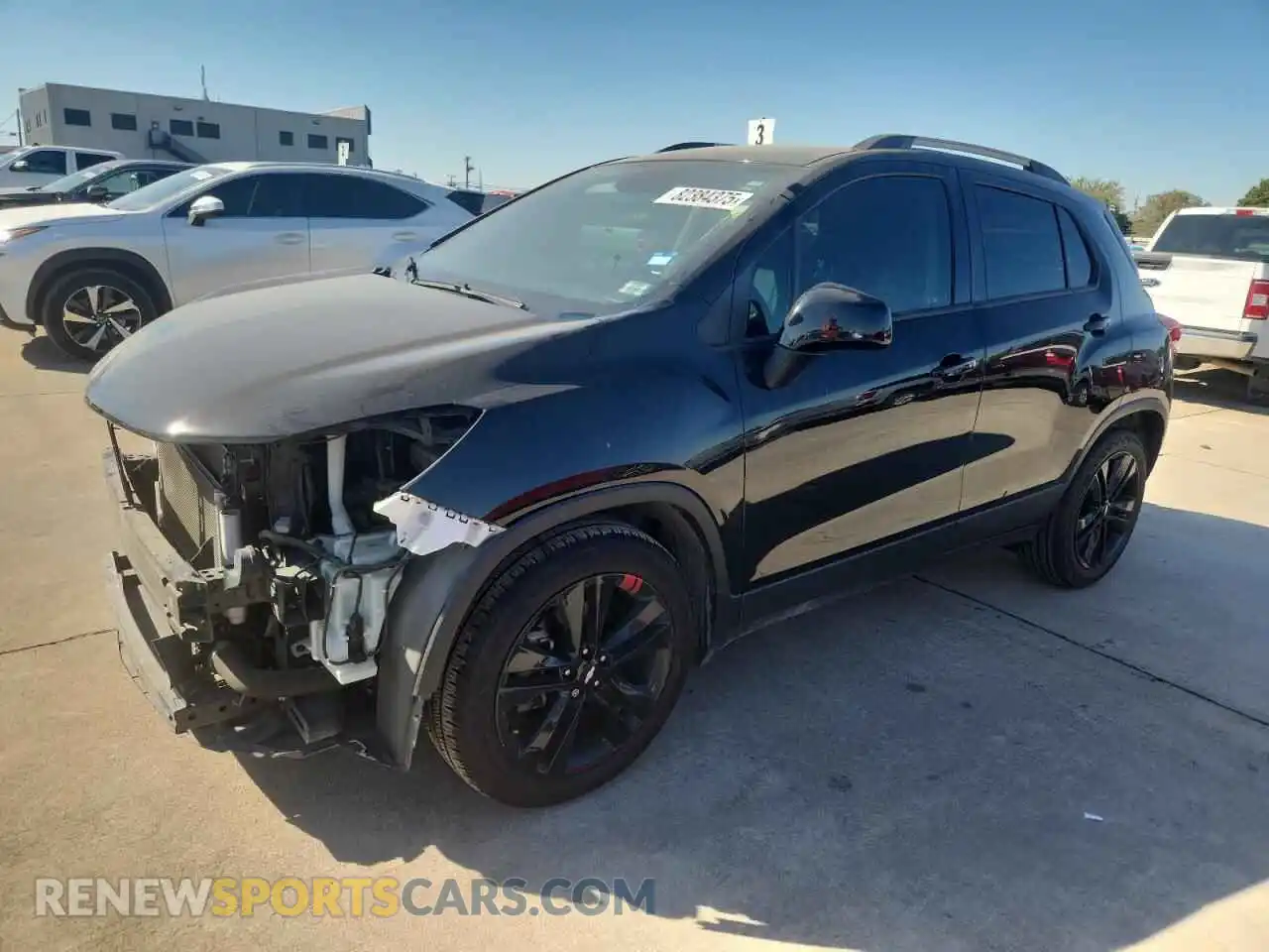 1 Photograph of a damaged car KL7CJLSB7MB322782 CHEVROLET TRAX 2021