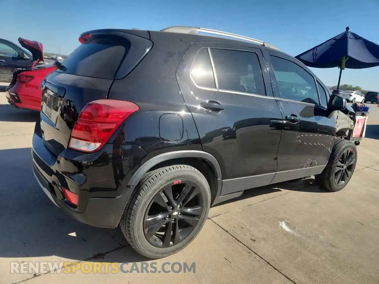 3 Photograph of a damaged car KL7CJLSB7MB322782 CHEVROLET TRAX 2021