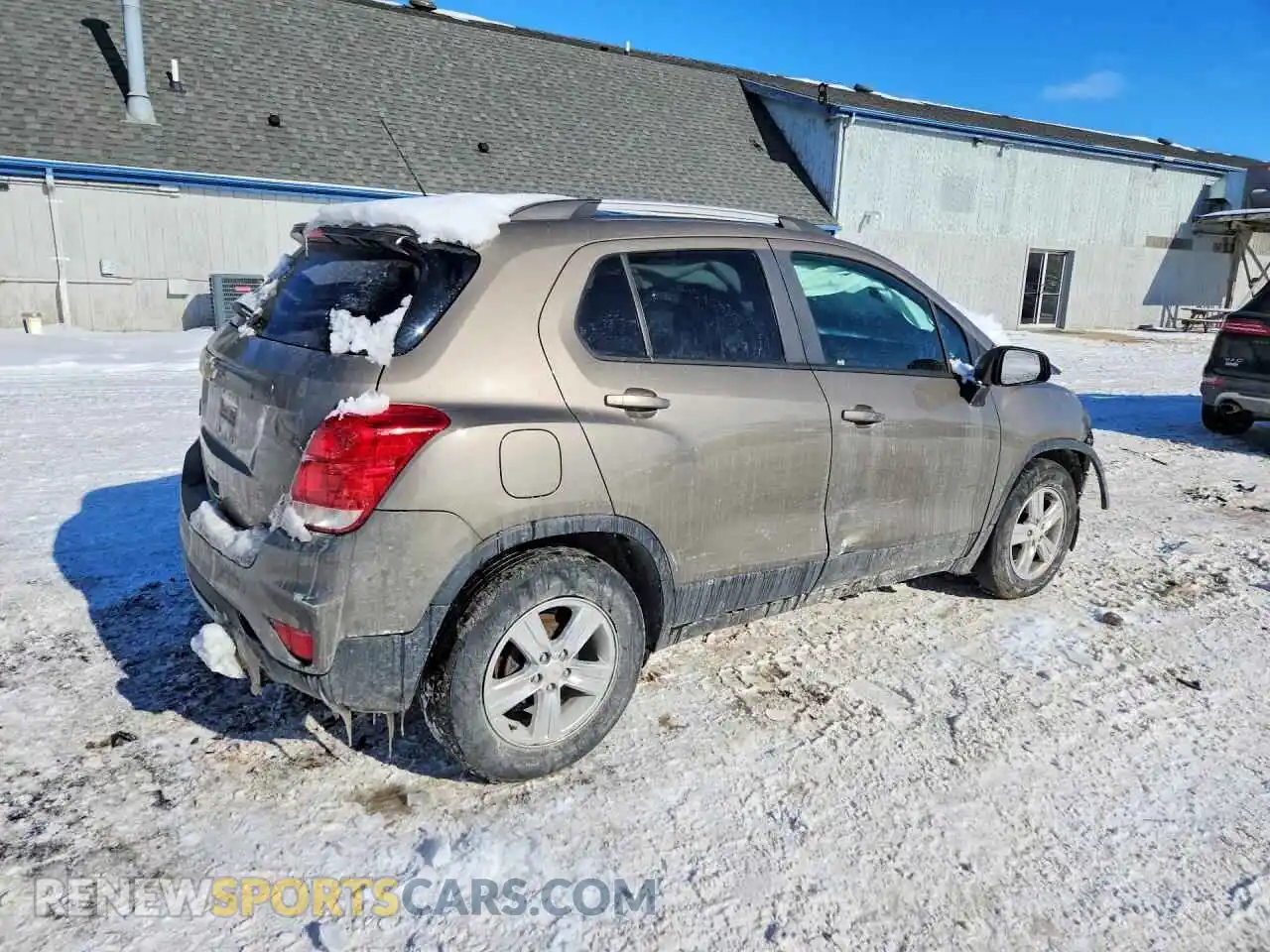 3 Photograph of a damaged car KL7CJLSB7MB334186 CHEVROLET TRAX 2021