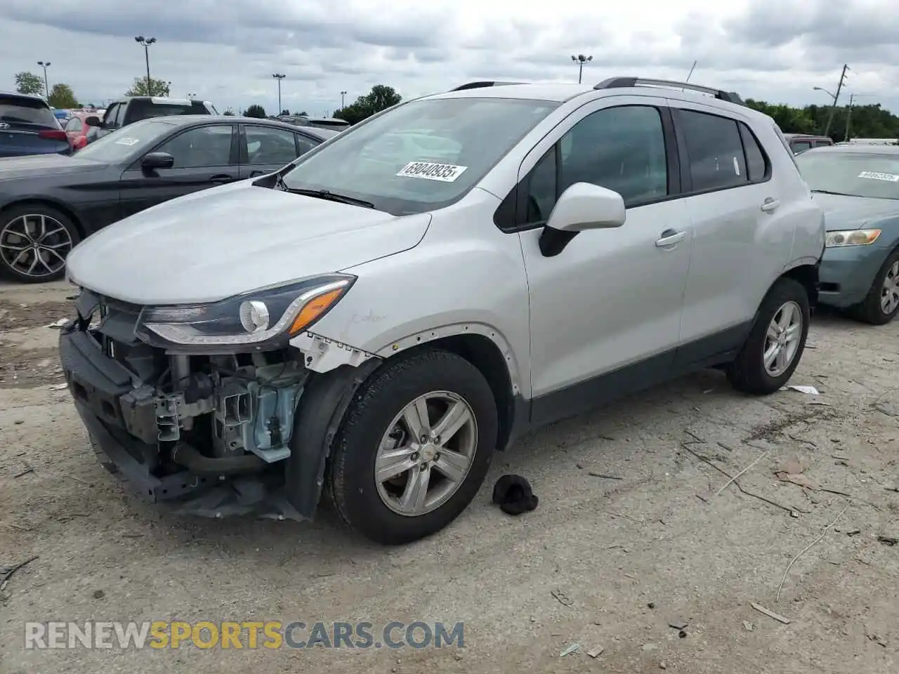 1 Photograph of a damaged car KL7CJLSB7MB350694 CHEVROLET TRAX 2021