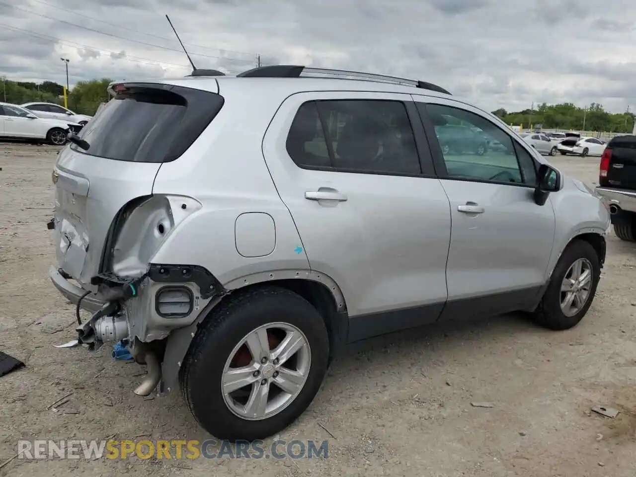 3 Photograph of a damaged car KL7CJLSB7MB350694 CHEVROLET TRAX 2021