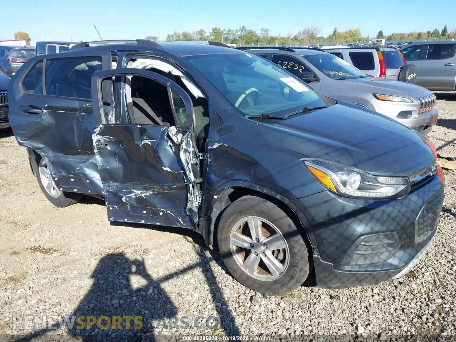 1 Photograph of a damaged car KL7CJLSB8MB313220 CHEVROLET TRAX 2021