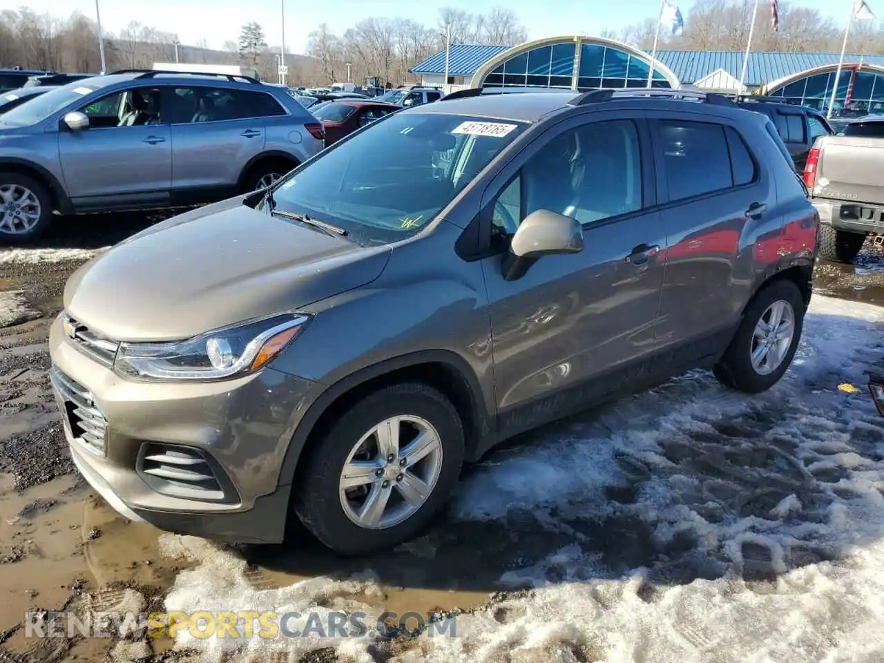 1 Photograph of a damaged car KL7CJLSB8MB326646 CHEVROLET TRAX 2021