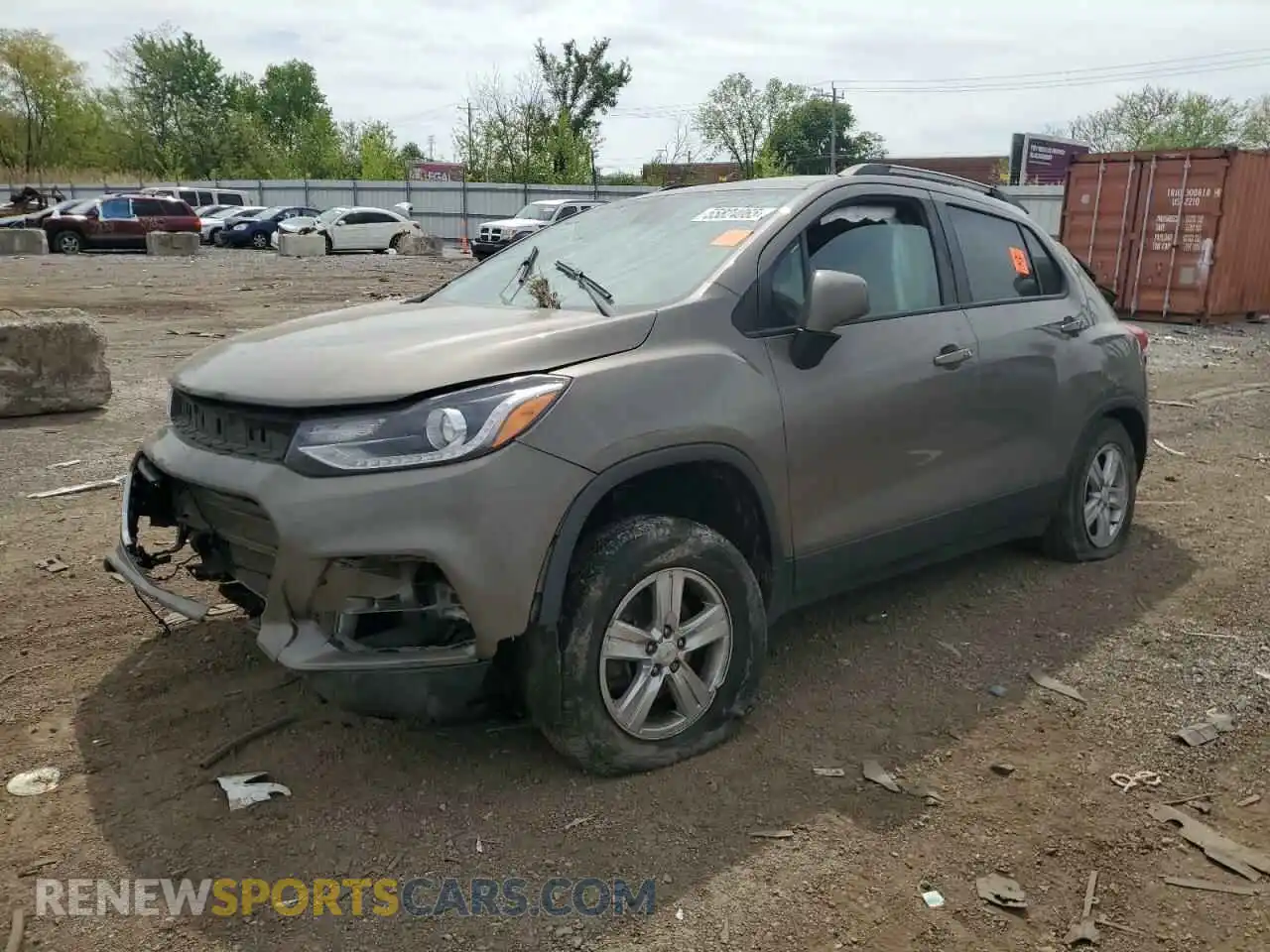 1 Photograph of a damaged car KL7CJLSB8MB331295 CHEVROLET TRAX 2021