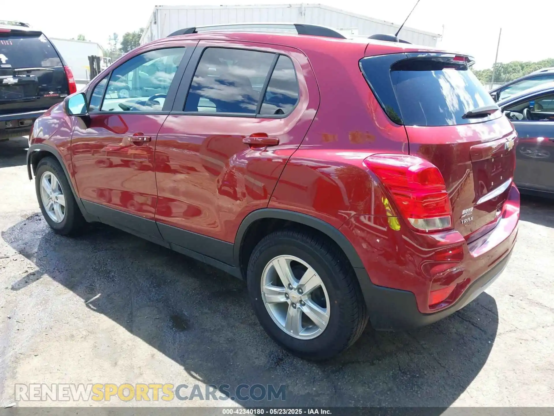 3 fotografías del automóvil dañado KL7CJLSB9MB329555 CHEVROLET TRAX 2021
