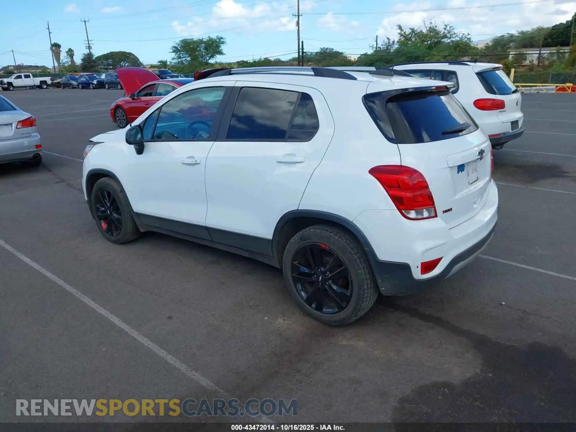 3 Photograph of a damaged car KL7CJLSB9MB331810 CHEVROLET TRAX 2021
