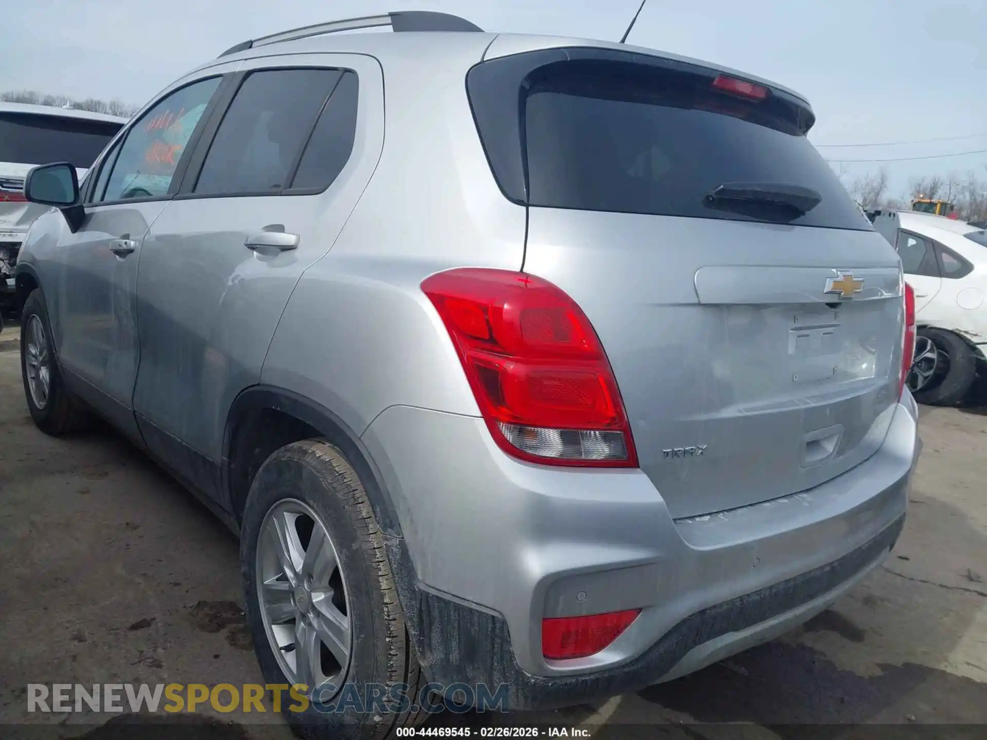 3 fotografías del automóvil dañado KL7CJLSBXMB311016 CHEVROLET TRAX 2021