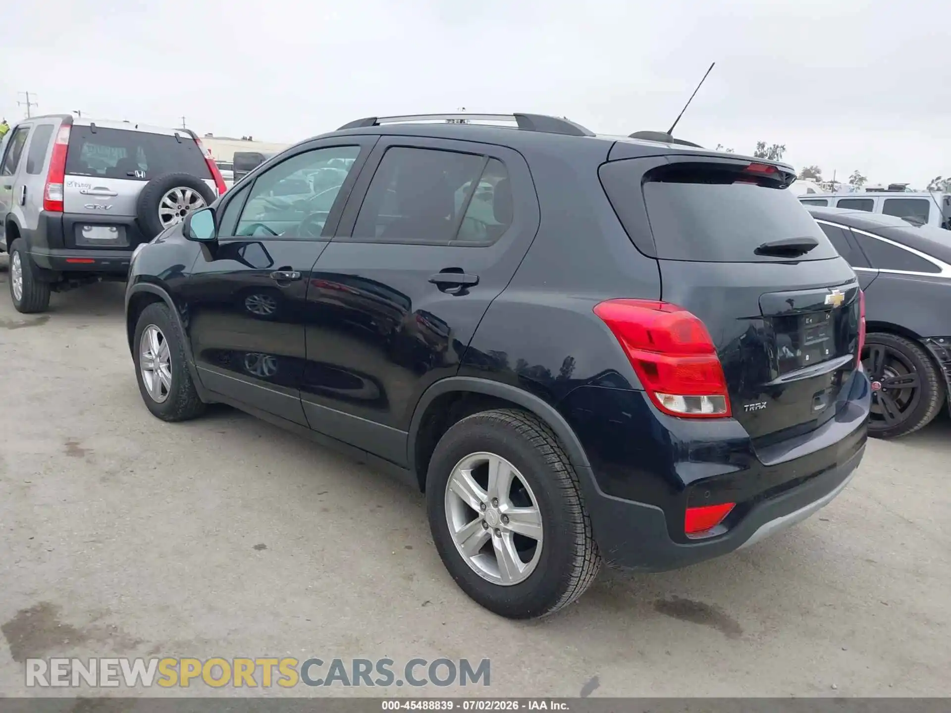3 Photograph of a damaged car KL7CJLSM1MB376497 CHEVROLET TRAX 2021