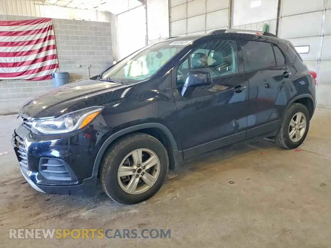 1 Фотография поврежденного автомобиля KL7CJLSM4MB373111 CHEVROLET TRAX 2021