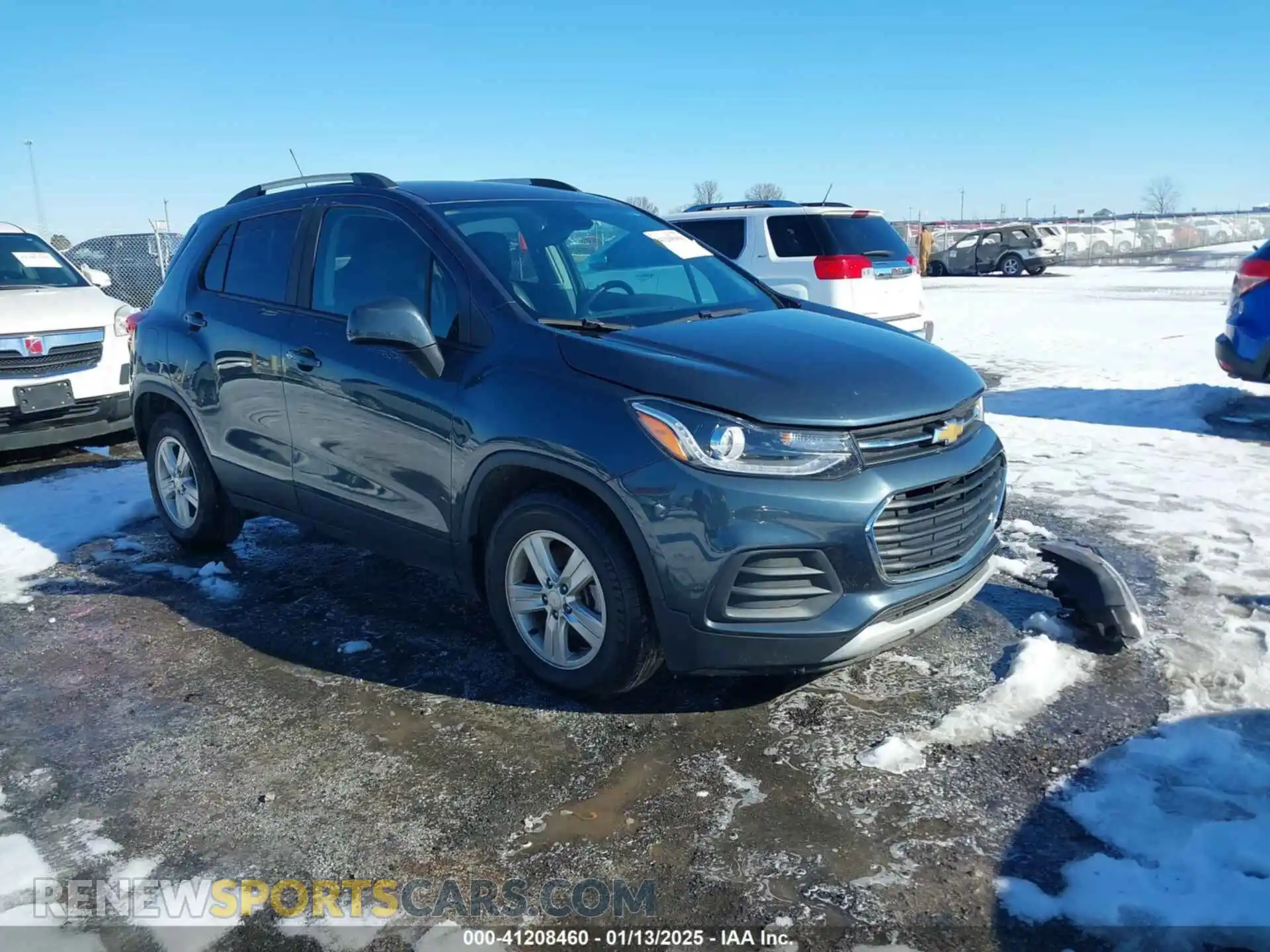 1 Photograph of a damaged car KL7CJLSM4MB374517 CHEVROLET TRAX 2021