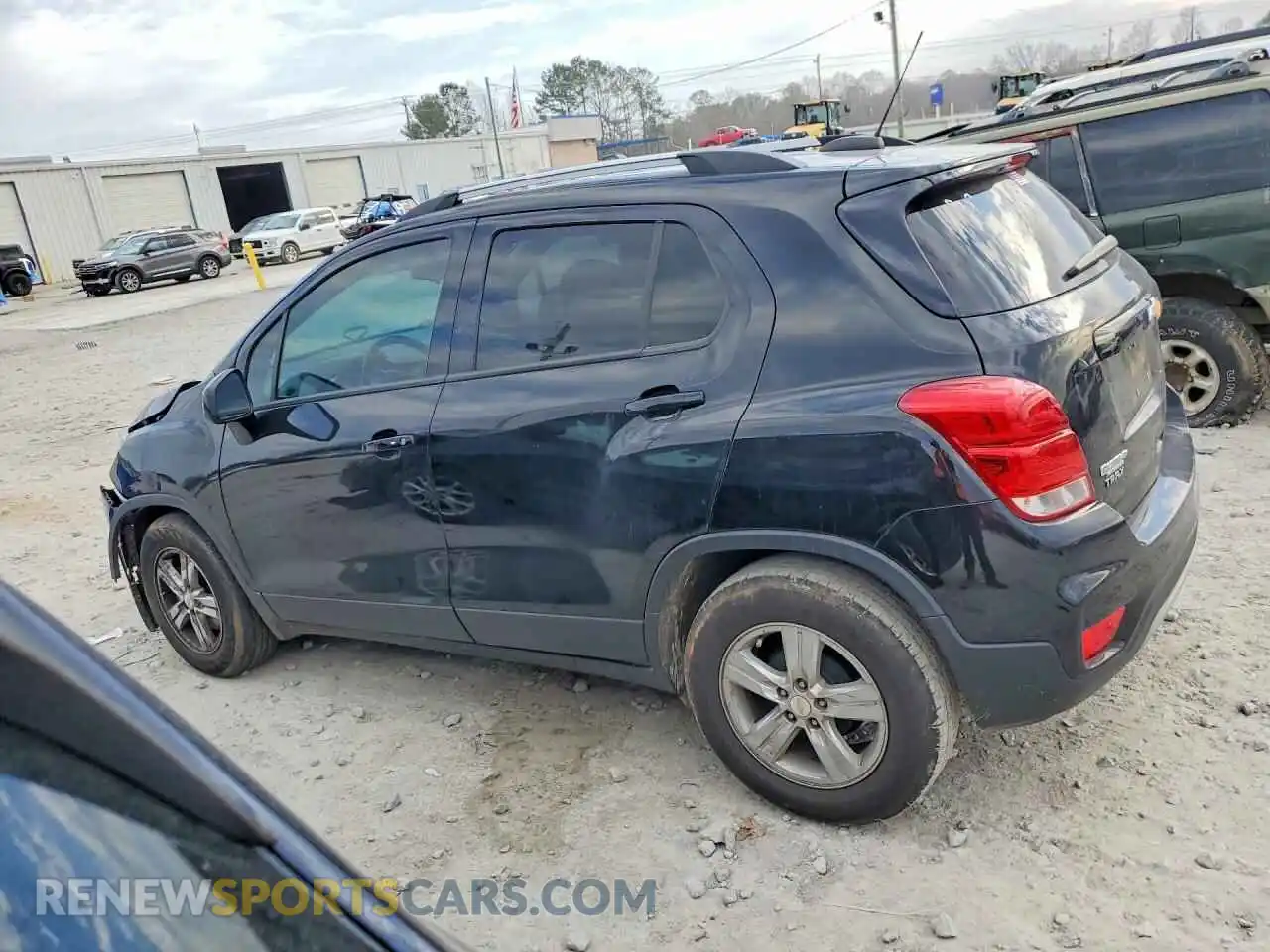 2 Photograph of a damaged car KL7CJLSM6MB368329 CHEVROLET TRAX 2021