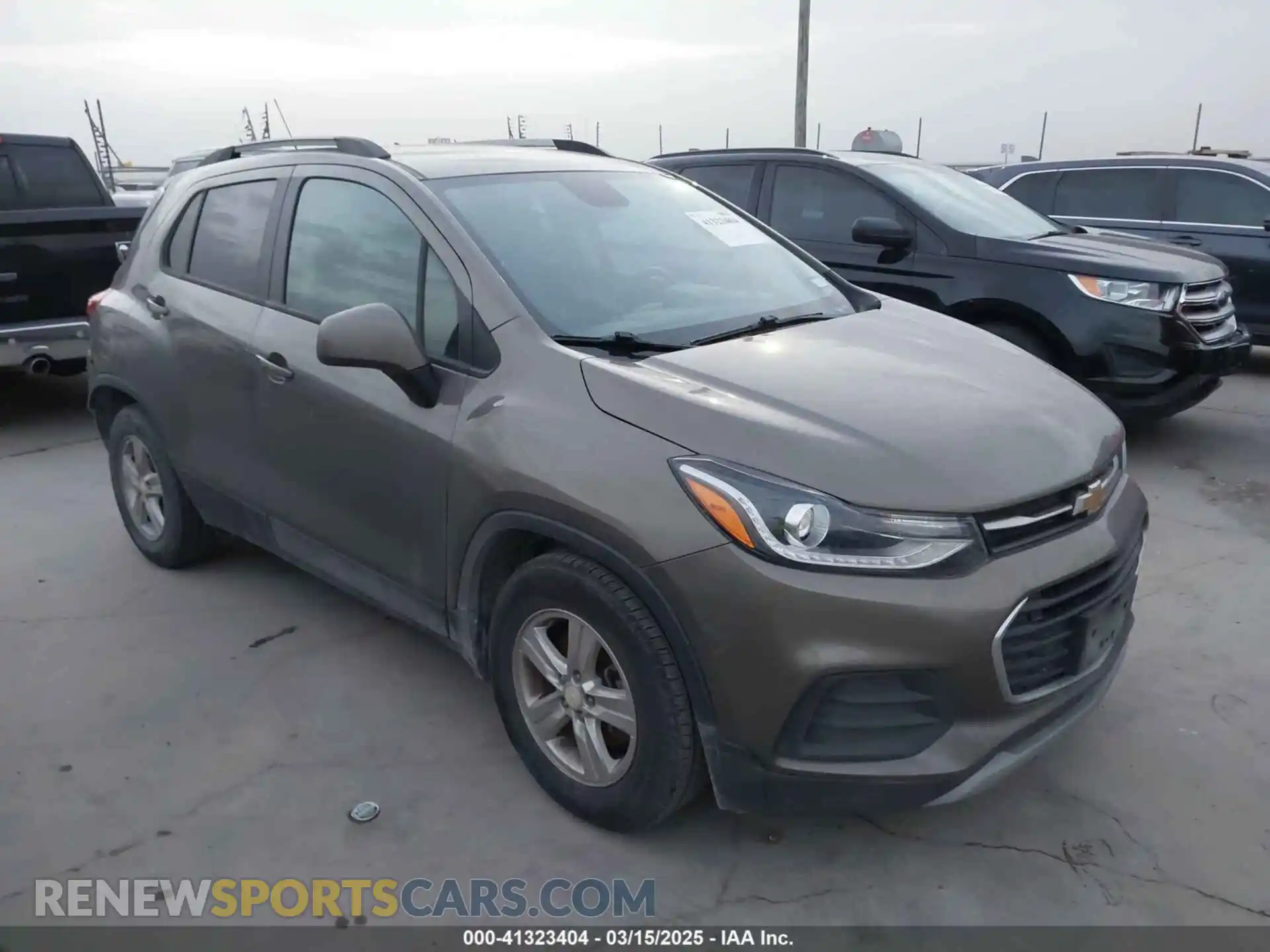 1 Photograph of a damaged car KL7CJLSM6MB368752 CHEVROLET TRAX 2021