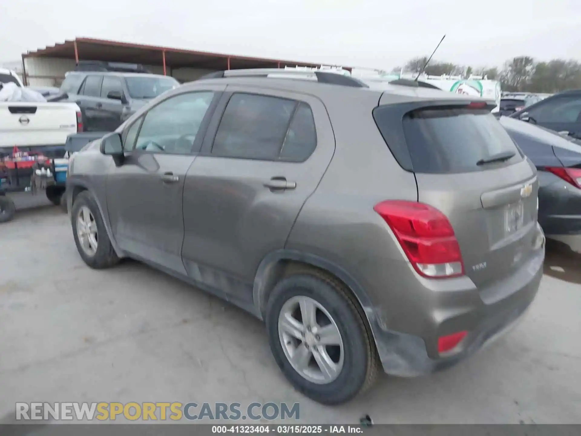 3 Photograph of a damaged car KL7CJLSM6MB368752 CHEVROLET TRAX 2021