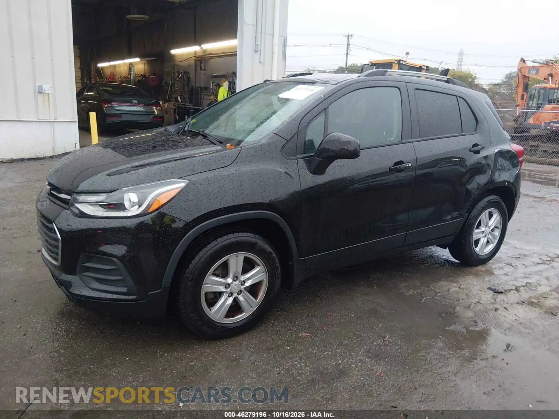 2 Photograph of a damaged car KL7CJLSM6MB372834 CHEVROLET TRAX 2021