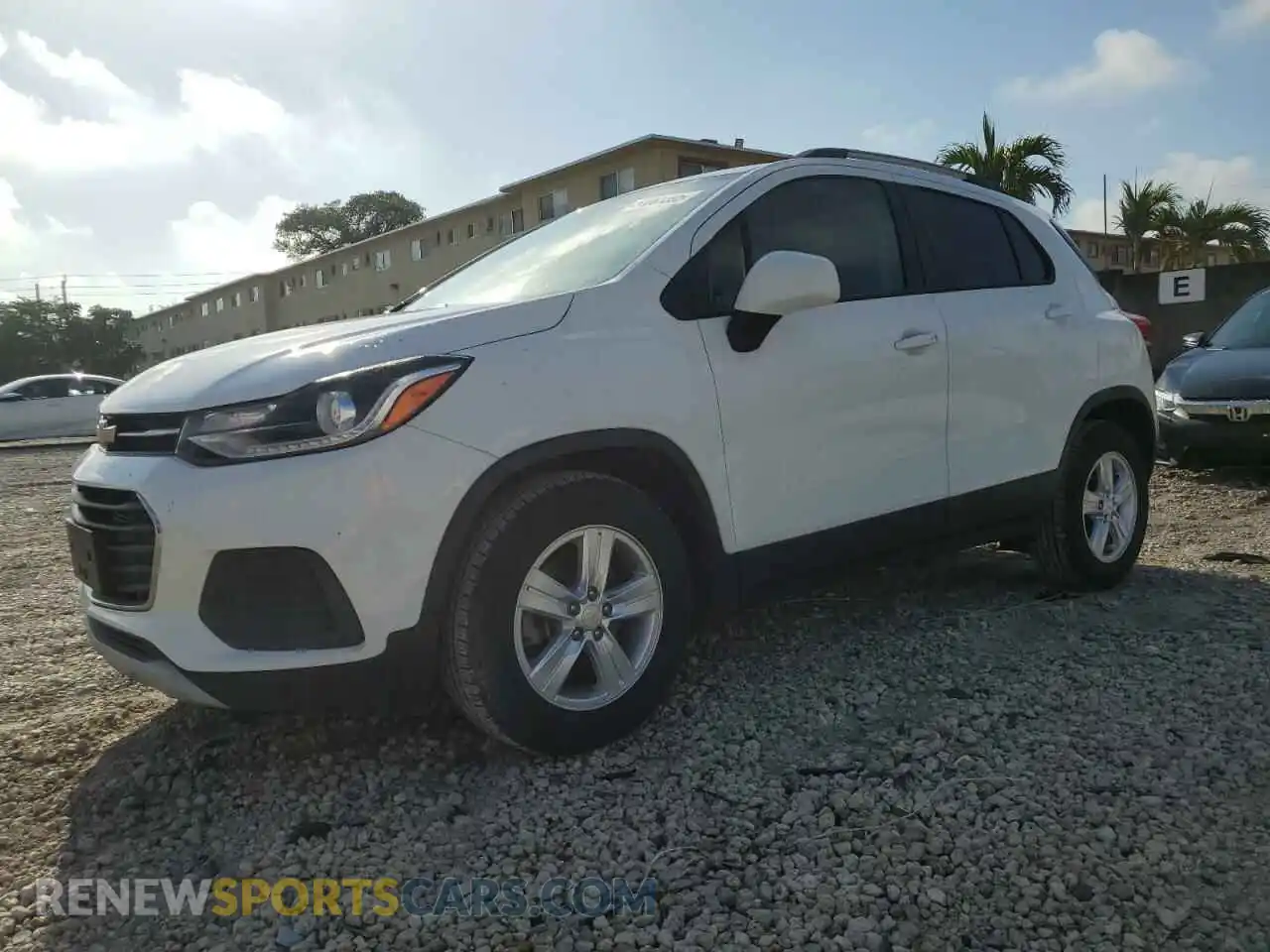 1 Фотография поврежденного автомобиля KL7CJLSM8MB374200 CHEVROLET TRAX 2021