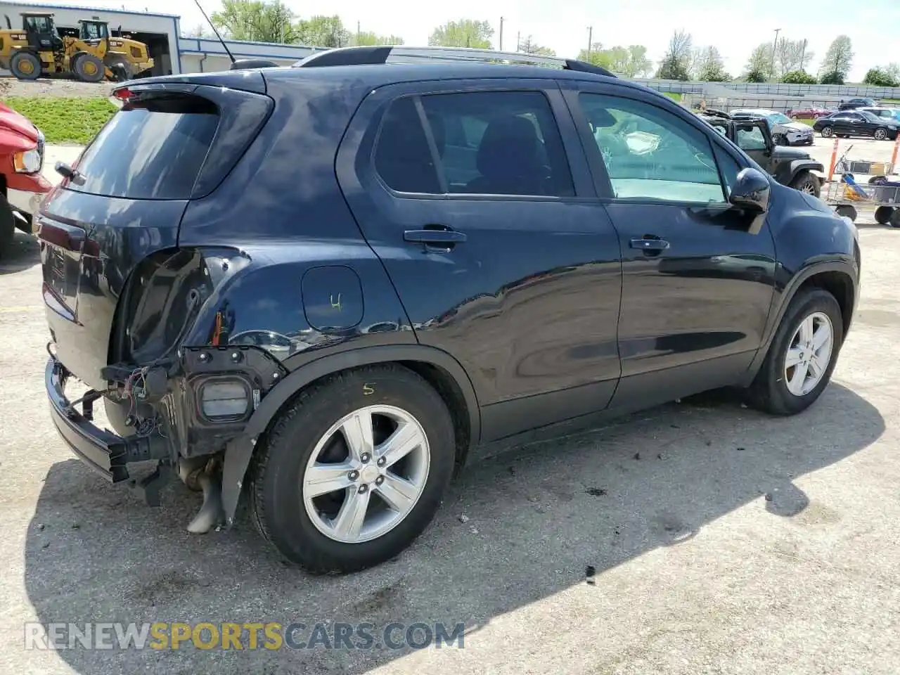 3 Photograph of a damaged car KL7CJLSM8MB377016 CHEVROLET TRAX 2021
