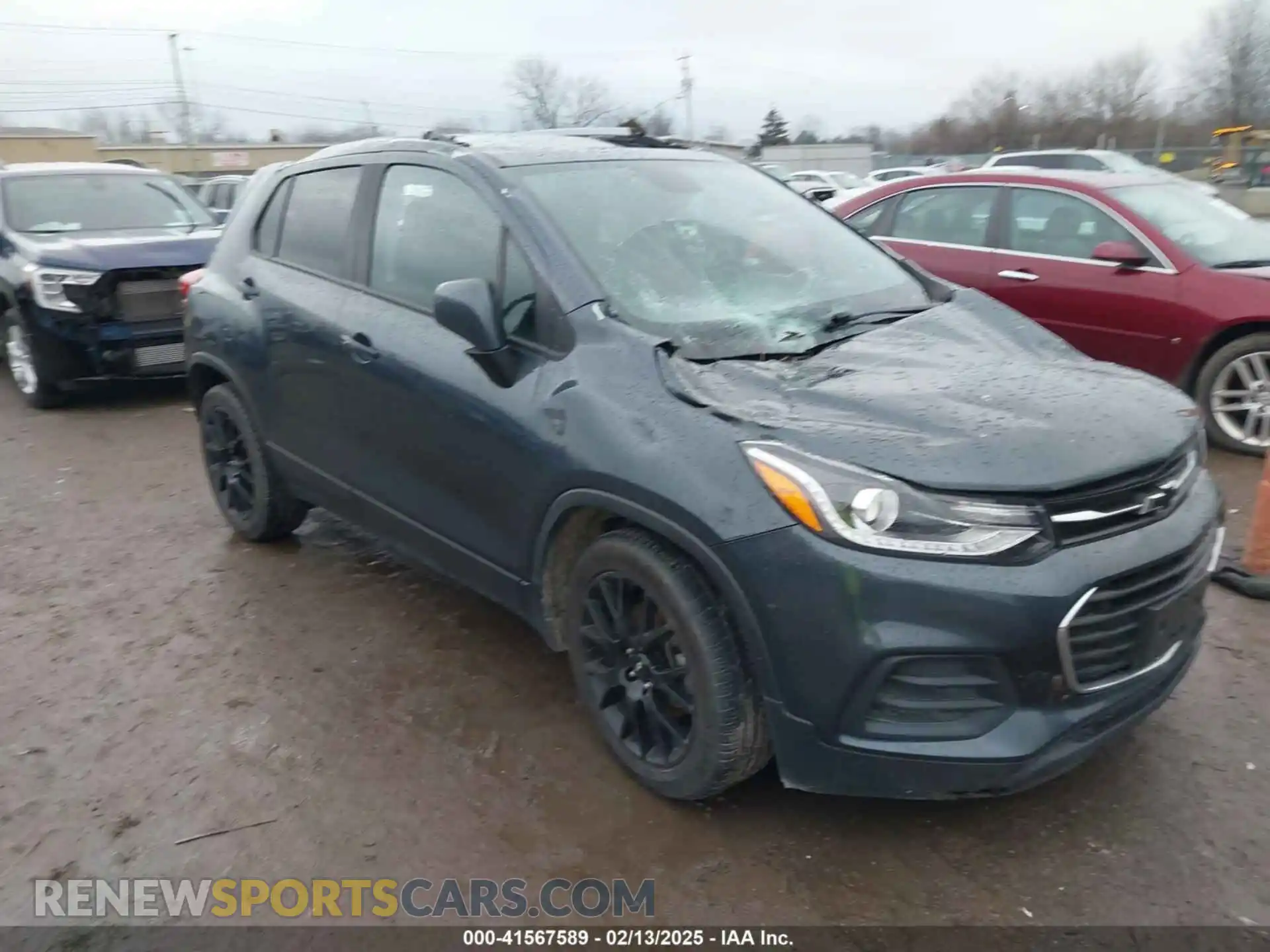 1 Photograph of a damaged car KL7CJLSM9MB365070 CHEVROLET TRAX 2021