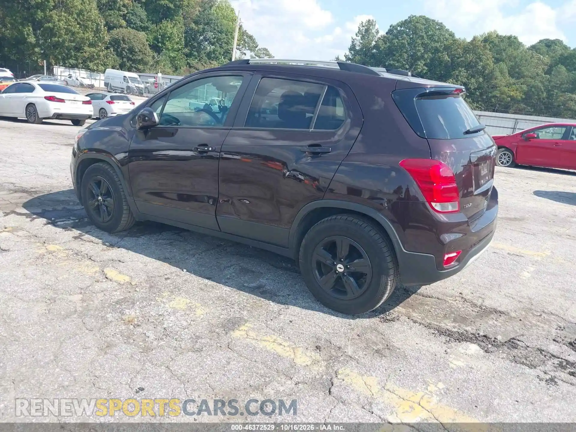 3 Photograph of a damaged car KL7CJLSM9MB372956 CHEVROLET TRAX 2021