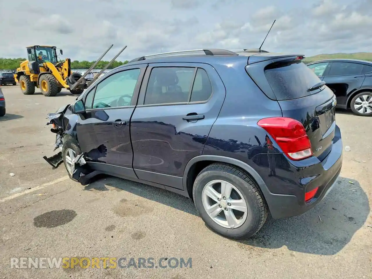 2 fotografías del automóvil dañado KL7CJLSM9MB377381 CHEVROLET TRAX 2021
