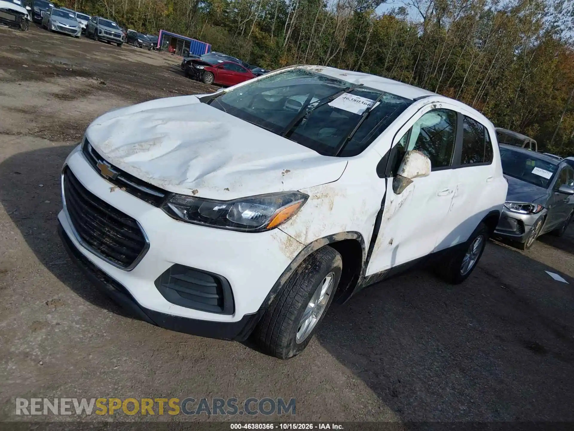 2 Photograph of a damaged car KL7CJNSB0MB304667 CHEVROLET TRAX 2021