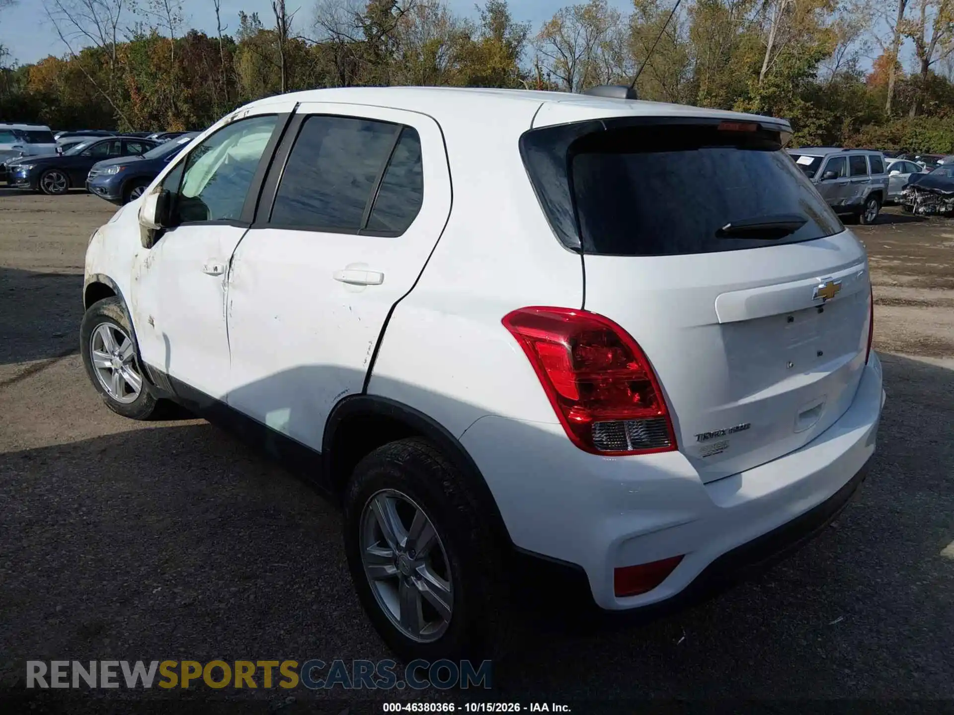 3 Photograph of a damaged car KL7CJNSB0MB304667 CHEVROLET TRAX 2021