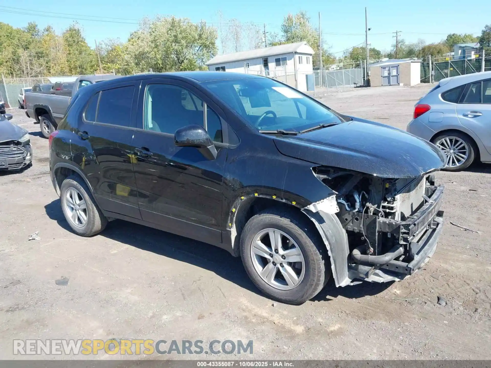 1 Photograph of a damaged car KL7CJNSB0MB346577 CHEVROLET TRAX 2021