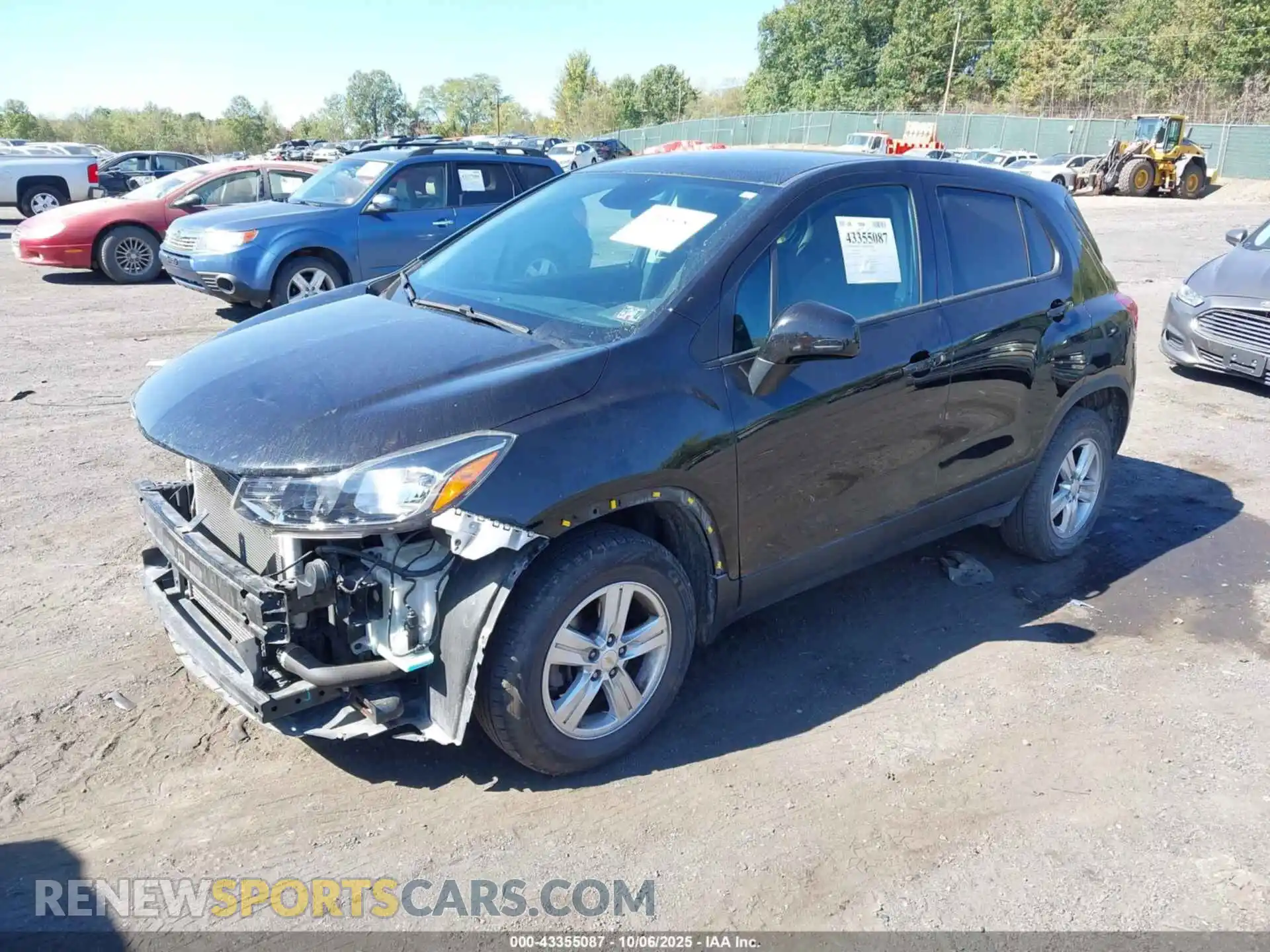 2 Photograph of a damaged car KL7CJNSB0MB346577 CHEVROLET TRAX 2021