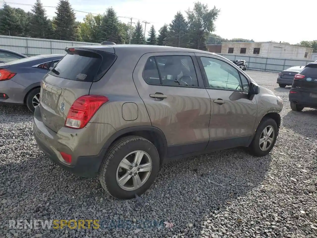 3 Photograph of a damaged car KL7CJNSB0MB351908 CHEVROLET TRAX 2021
