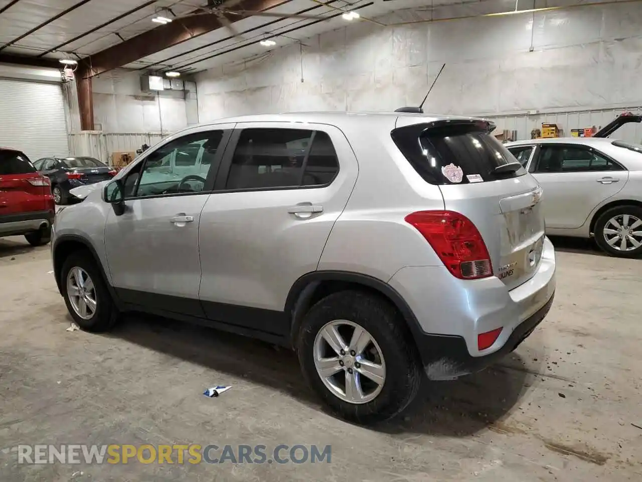 2 Photograph of a damaged car KL7CJNSB1MB301194 CHEVROLET TRAX 2021