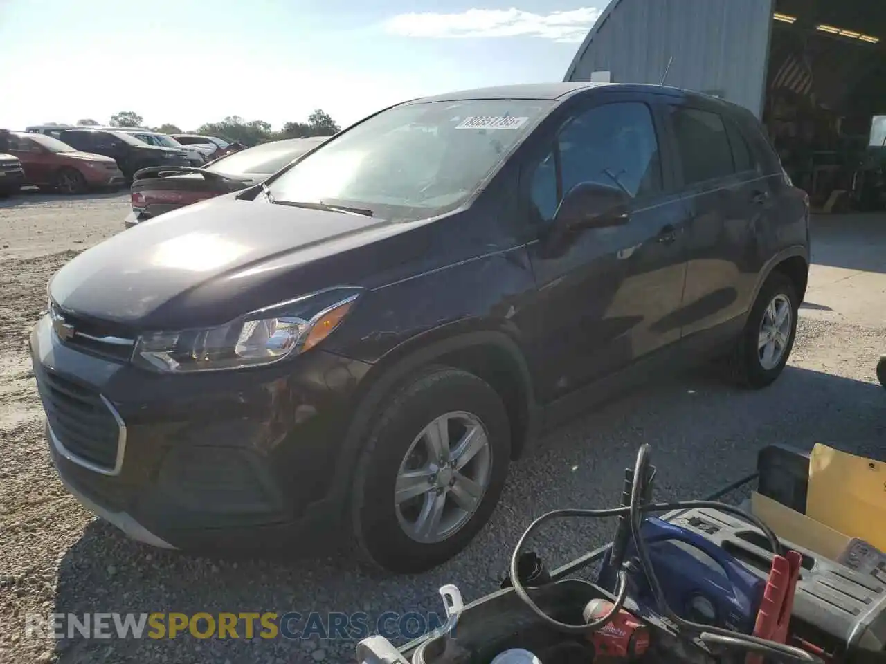 1 Photograph of a damaged car KL7CJNSB1MB354350 CHEVROLET TRAX 2021