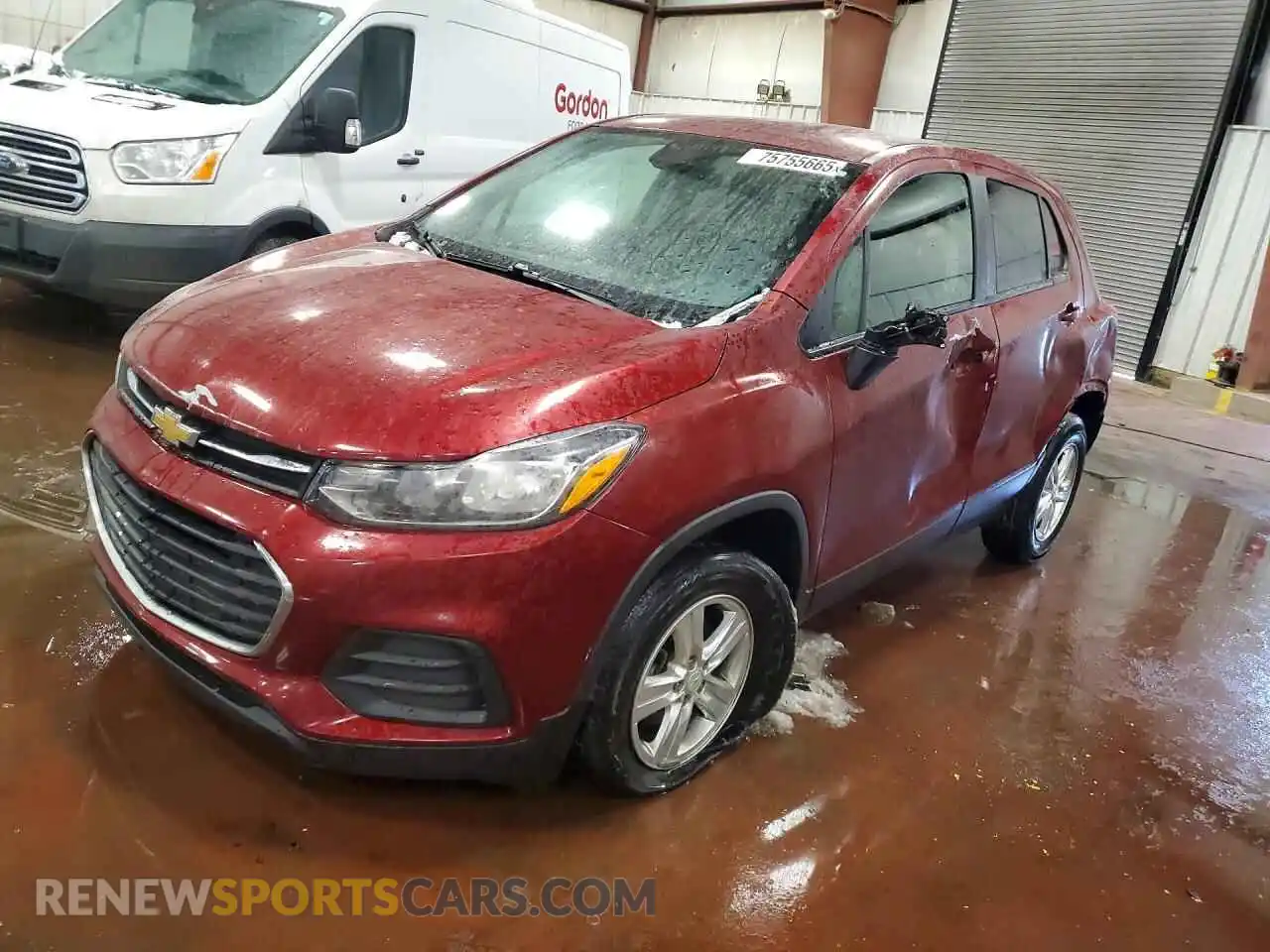 1 Фотография поврежденного автомобиля KL7CJNSB2MB354311 CHEVROLET TRAX 2021