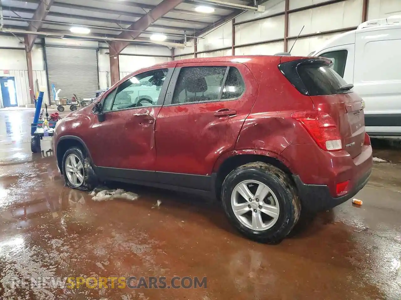 2 Фотография поврежденного автомобиля KL7CJNSB2MB354311 CHEVROLET TRAX 2021