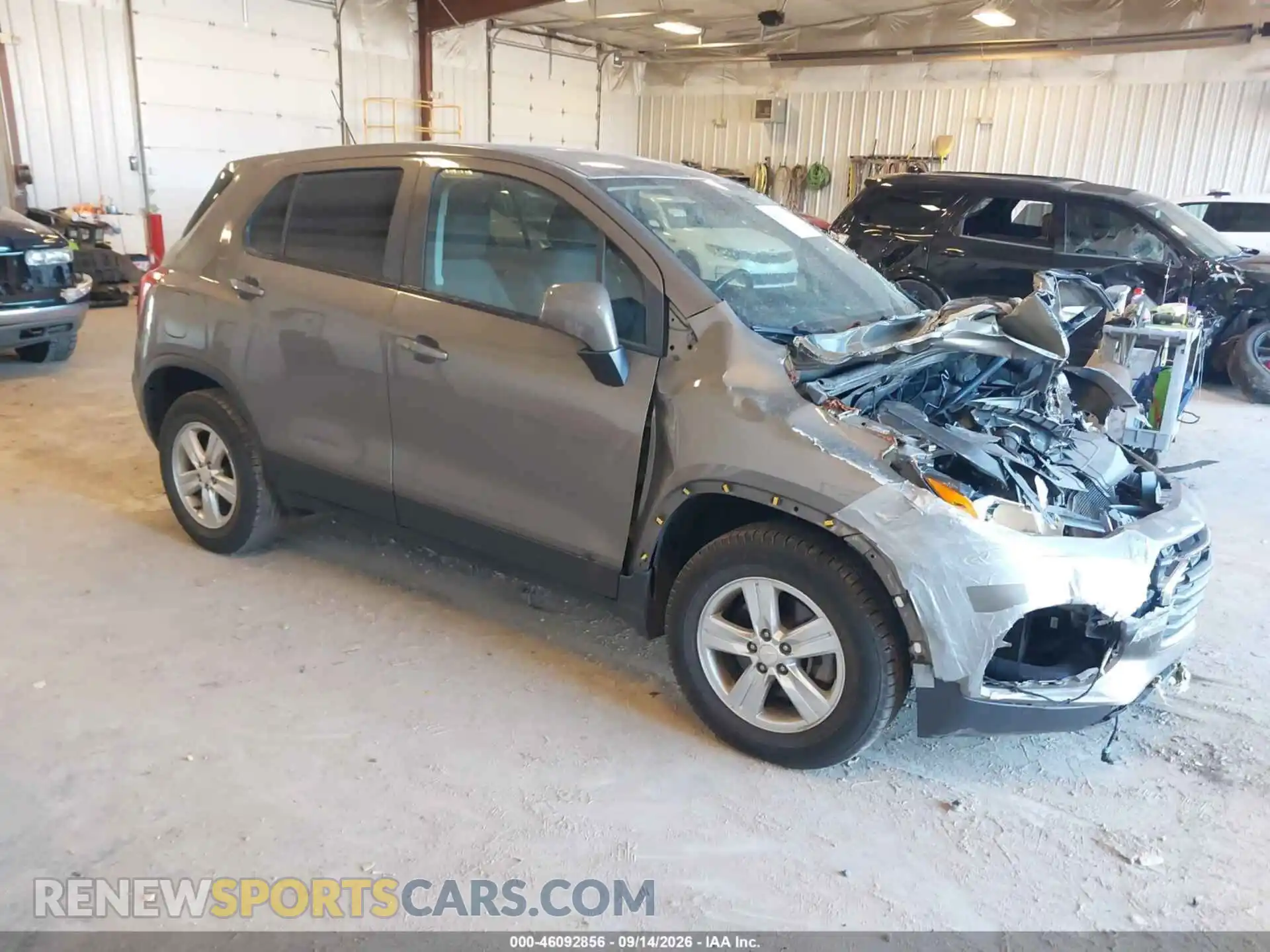 1 Photograph of a damaged car KL7CJNSB2MB359282 CHEVROLET TRAX 2021