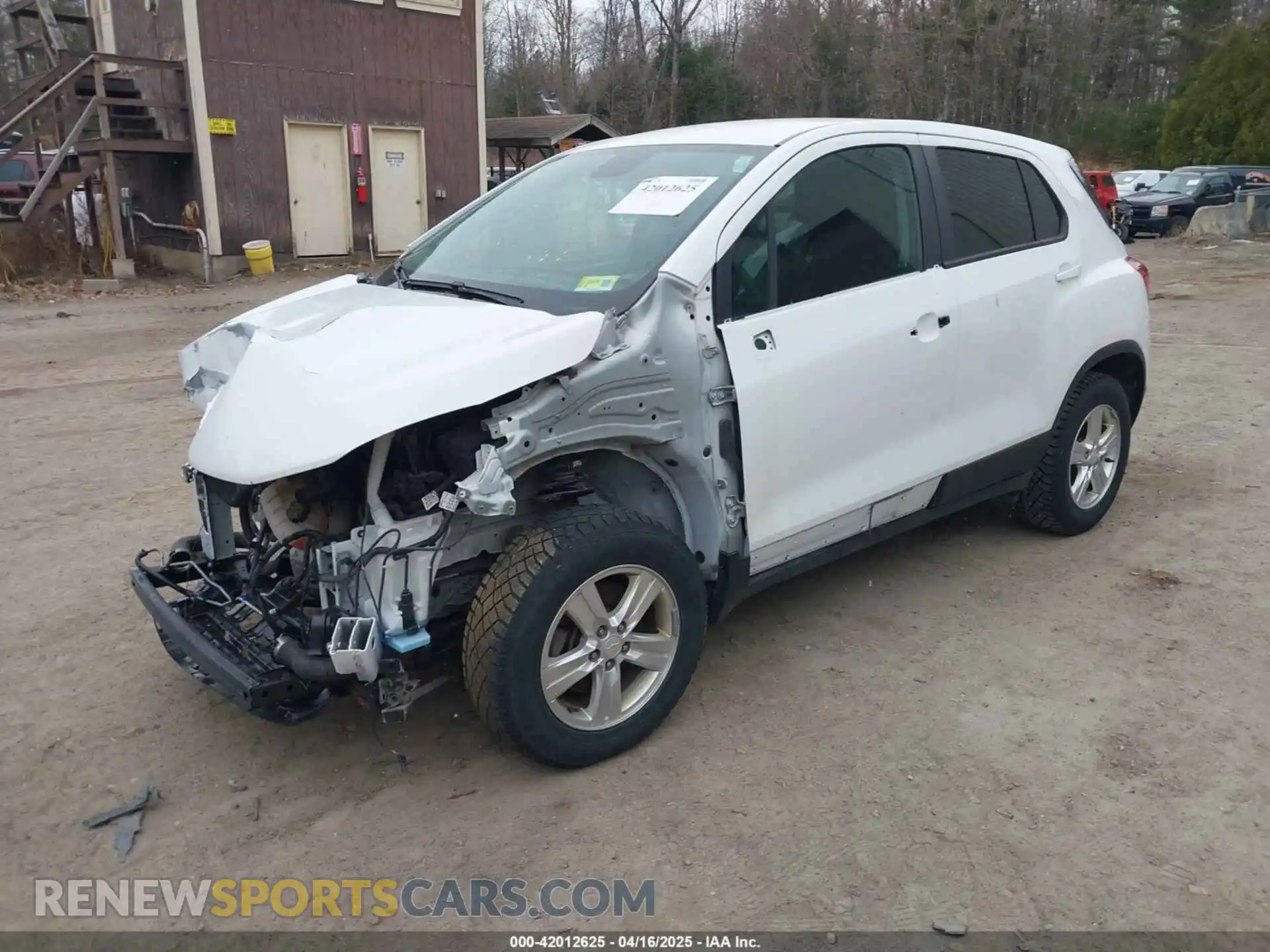 2 Photograph of a damaged car KL7CJNSB3MB304128 CHEVROLET TRAX 2021