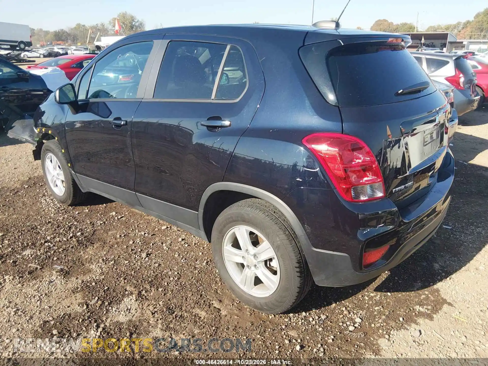 3 Фотография поврежденного автомобиля KL7CJNSB5MB360216 CHEVROLET TRAX 2021