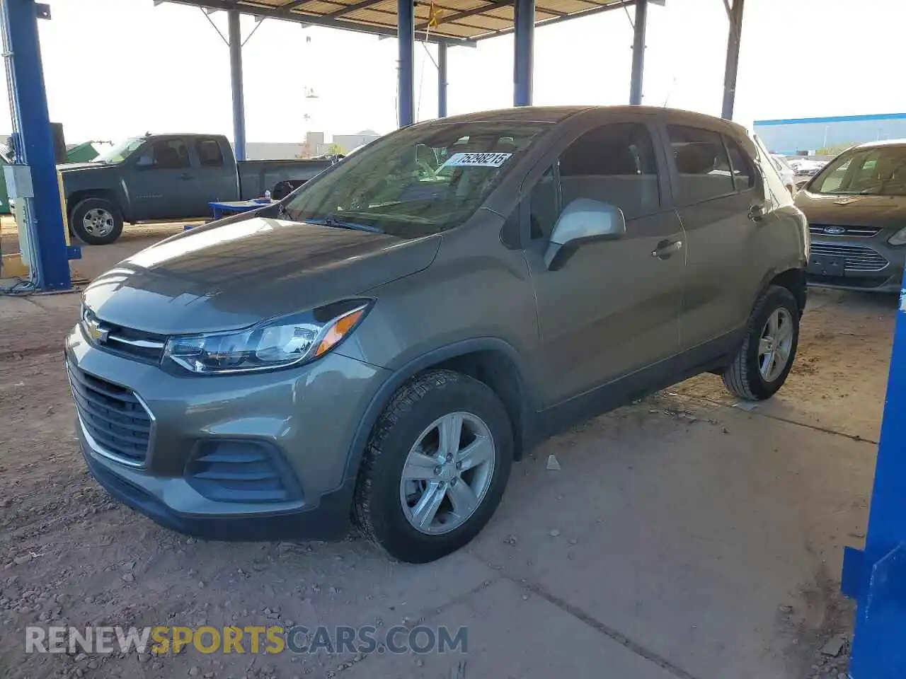 1 Photograph of a damaged car KL7CJNSB6MB351914 CHEVROLET TRAX 2021