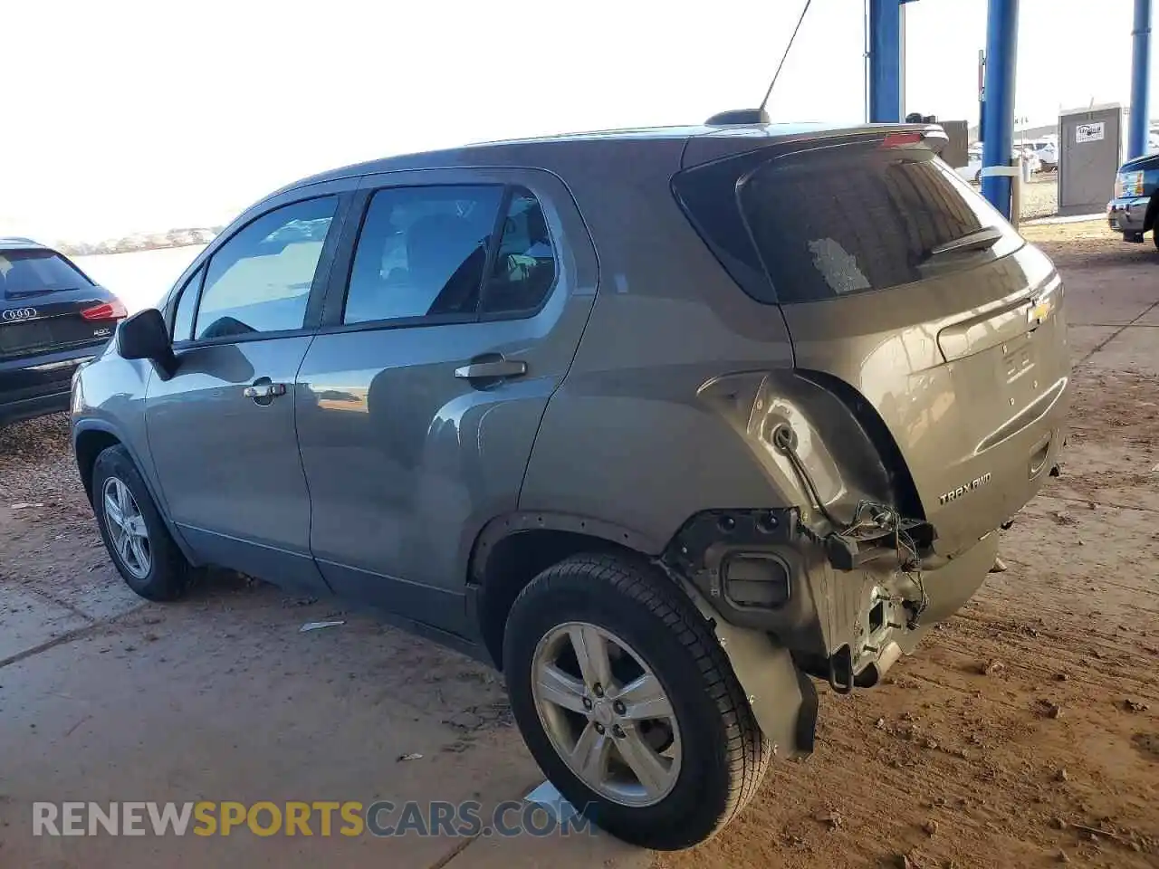 2 Photograph of a damaged car KL7CJNSB6MB351914 CHEVROLET TRAX 2021