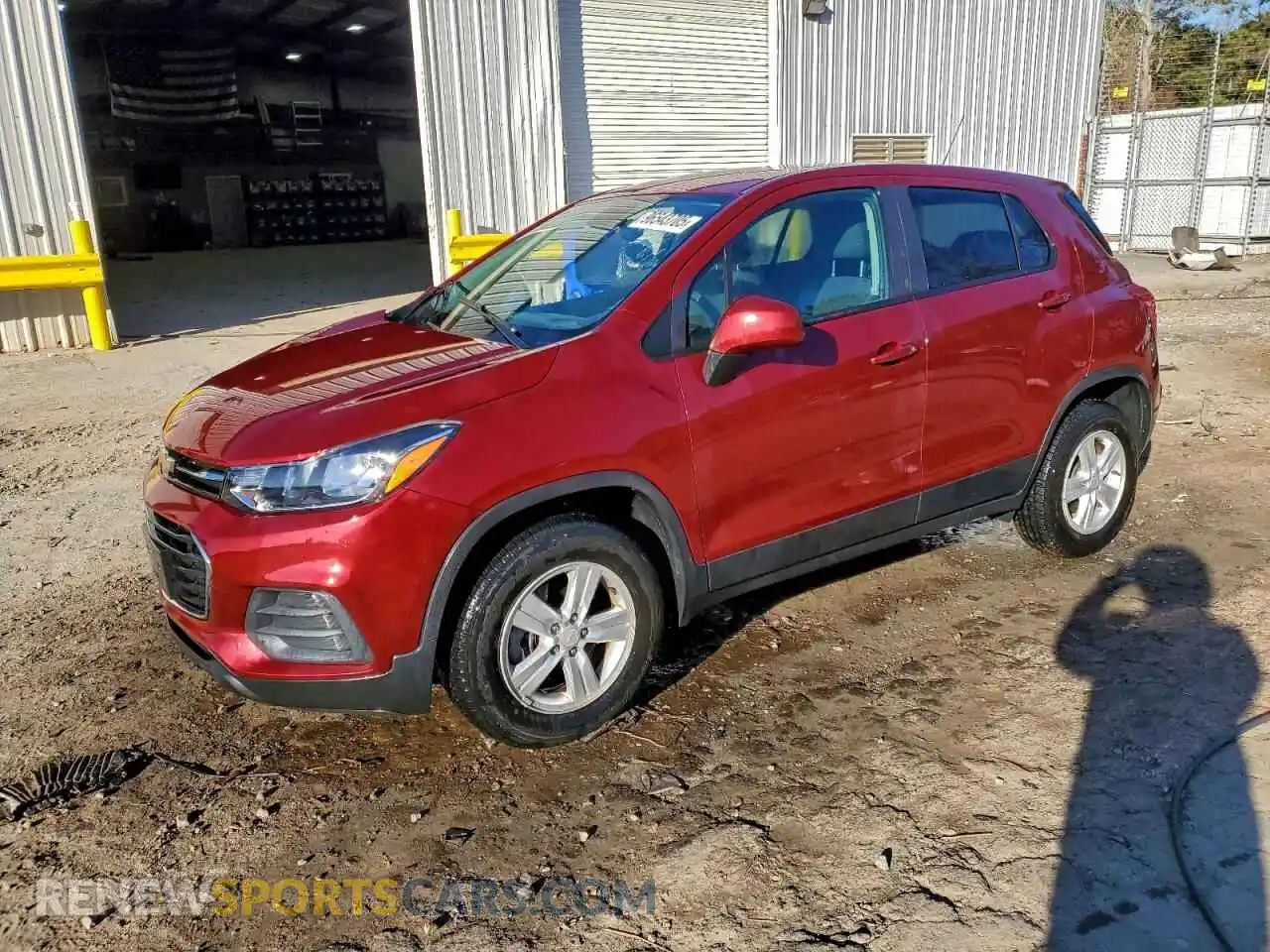 1 Photograph of a damaged car KL7CJNSB6MB353937 CHEVROLET TRAX 2021