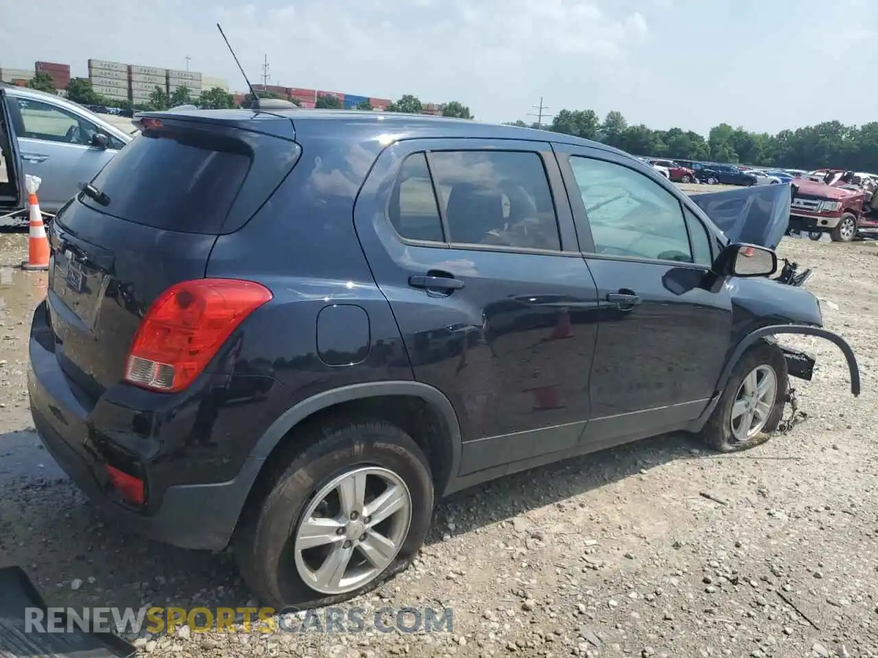 3 Photograph of a damaged car KL7CJNSB7MB319277 CHEVROLET TRAX 2021