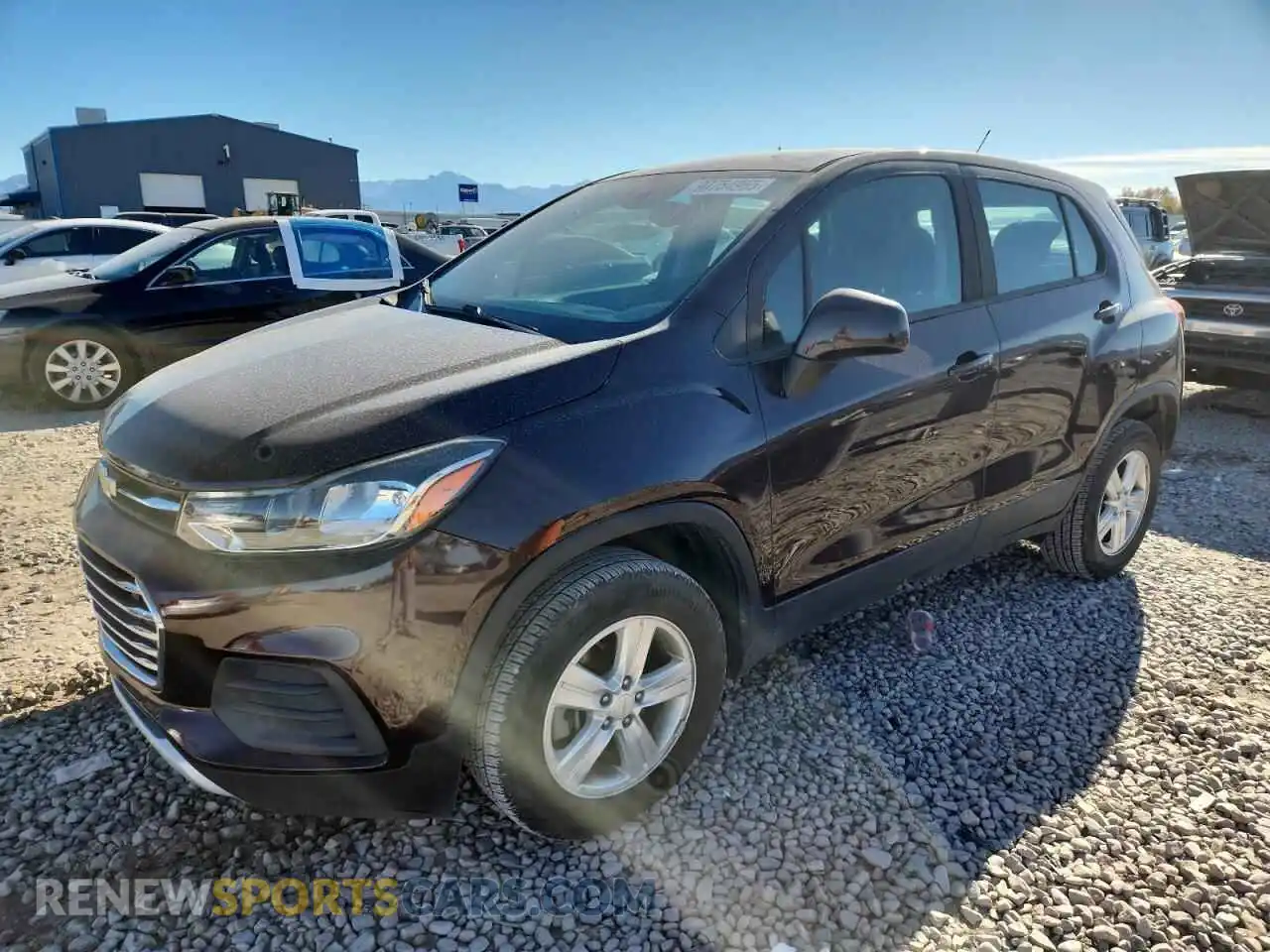 1 Photograph of a damaged car KL7CJNSB7MB332420 CHEVROLET TRAX 2021
