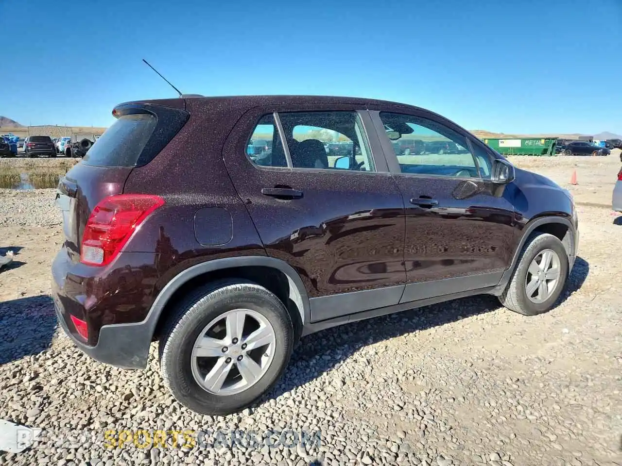 3 Photograph of a damaged car KL7CJNSB7MB332420 CHEVROLET TRAX 2021