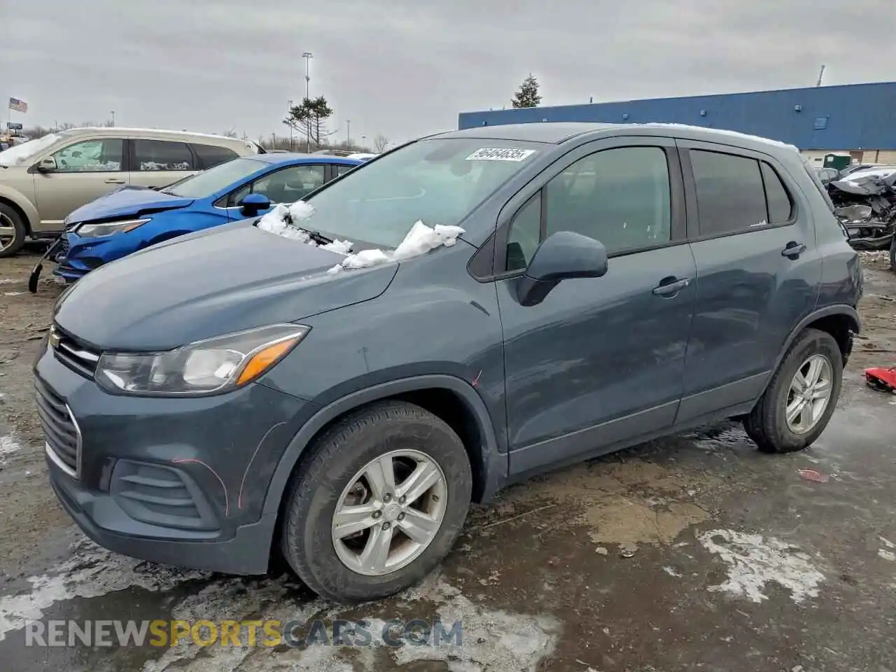 1 Photograph of a damaged car KL7CJNSB7MB354630 CHEVROLET TRAX 2021