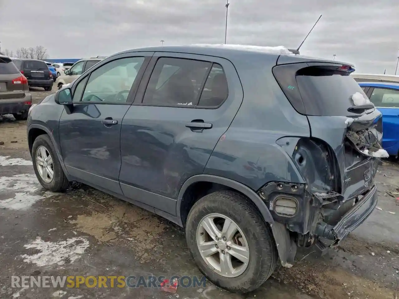 2 Photograph of a damaged car KL7CJNSB7MB354630 CHEVROLET TRAX 2021