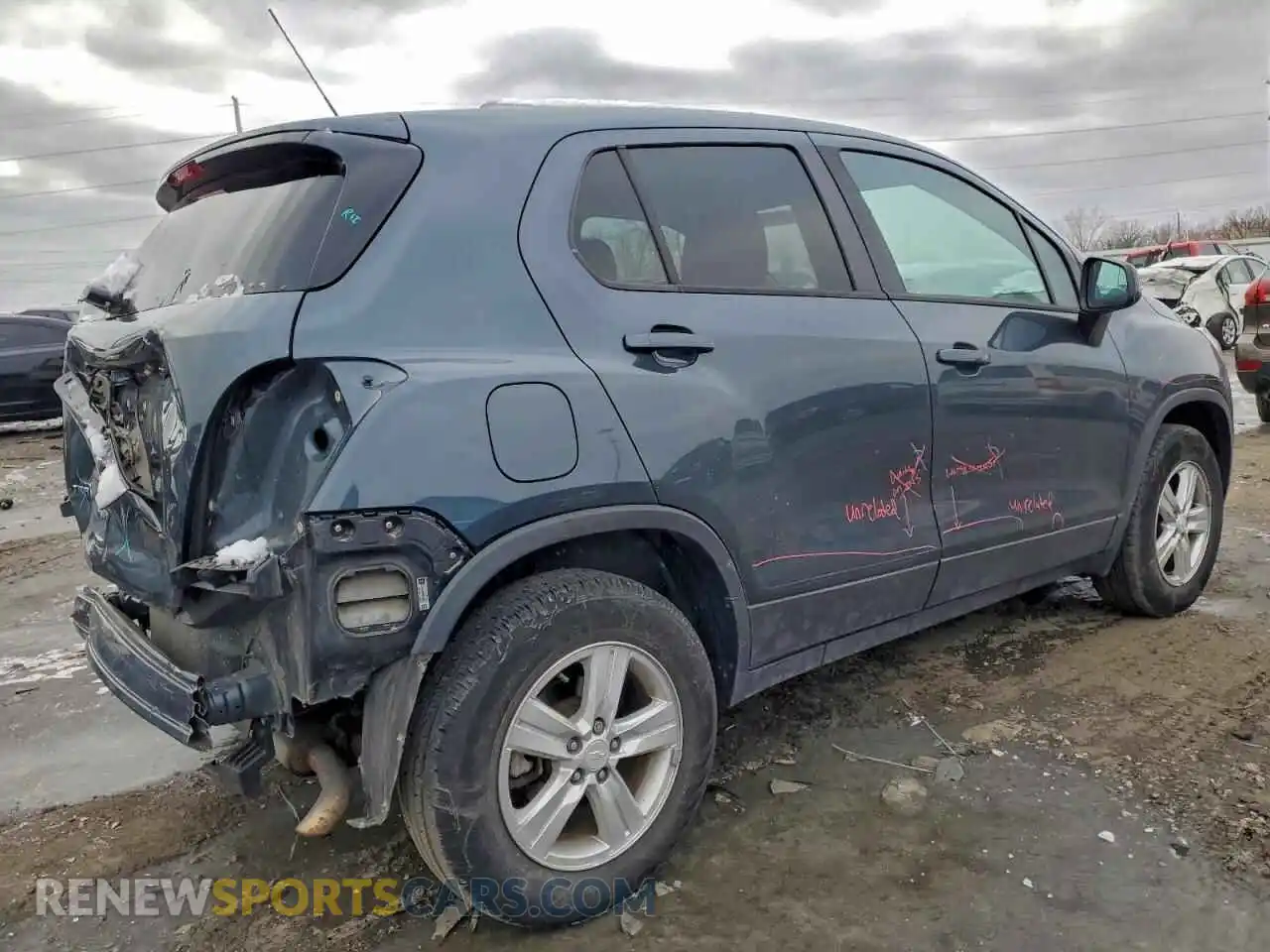 3 Photograph of a damaged car KL7CJNSB7MB354630 CHEVROLET TRAX 2021
