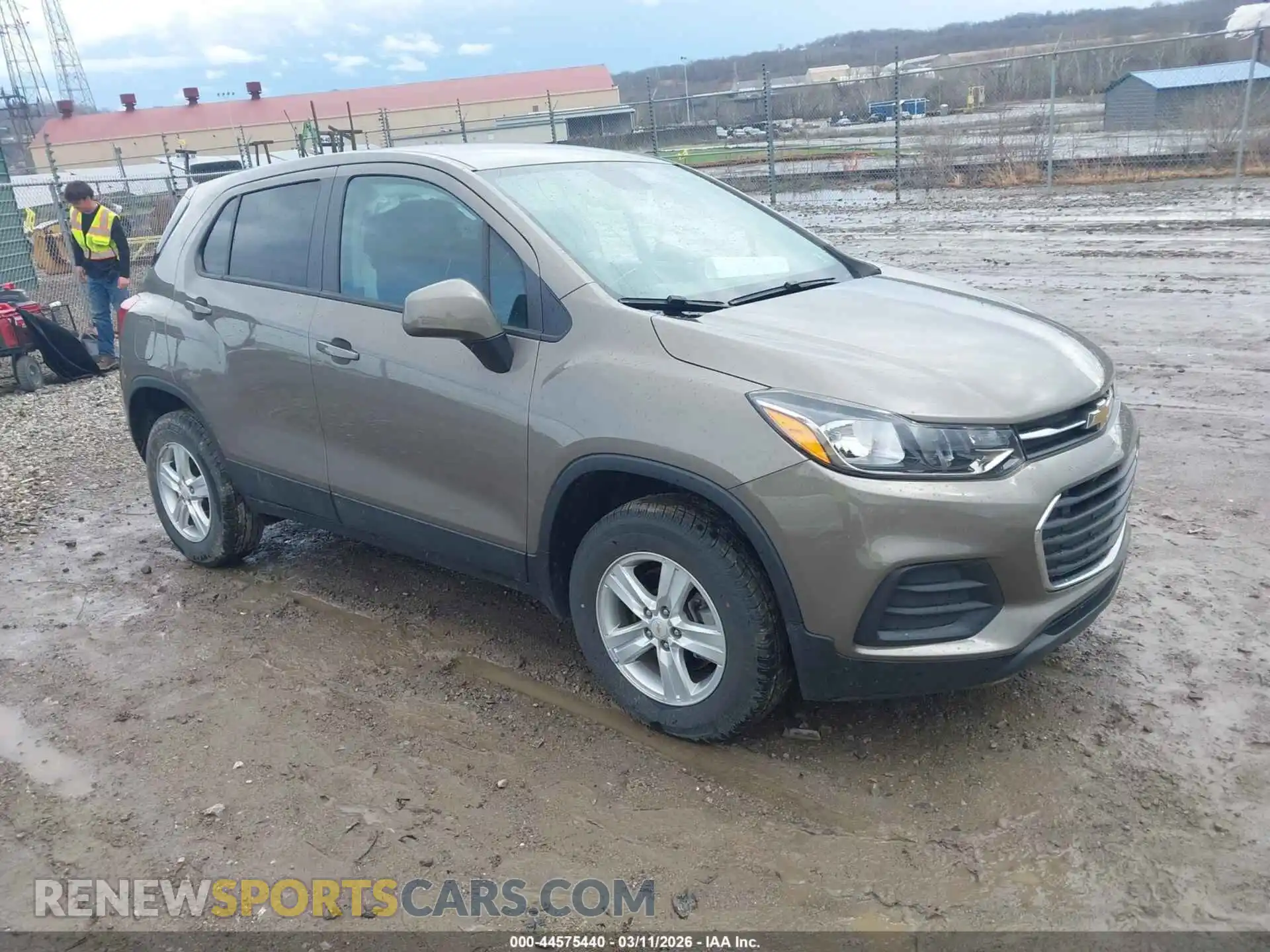 1 Photograph of a damaged car KL7CJNSB8MB317716 CHEVROLET TRAX 2021