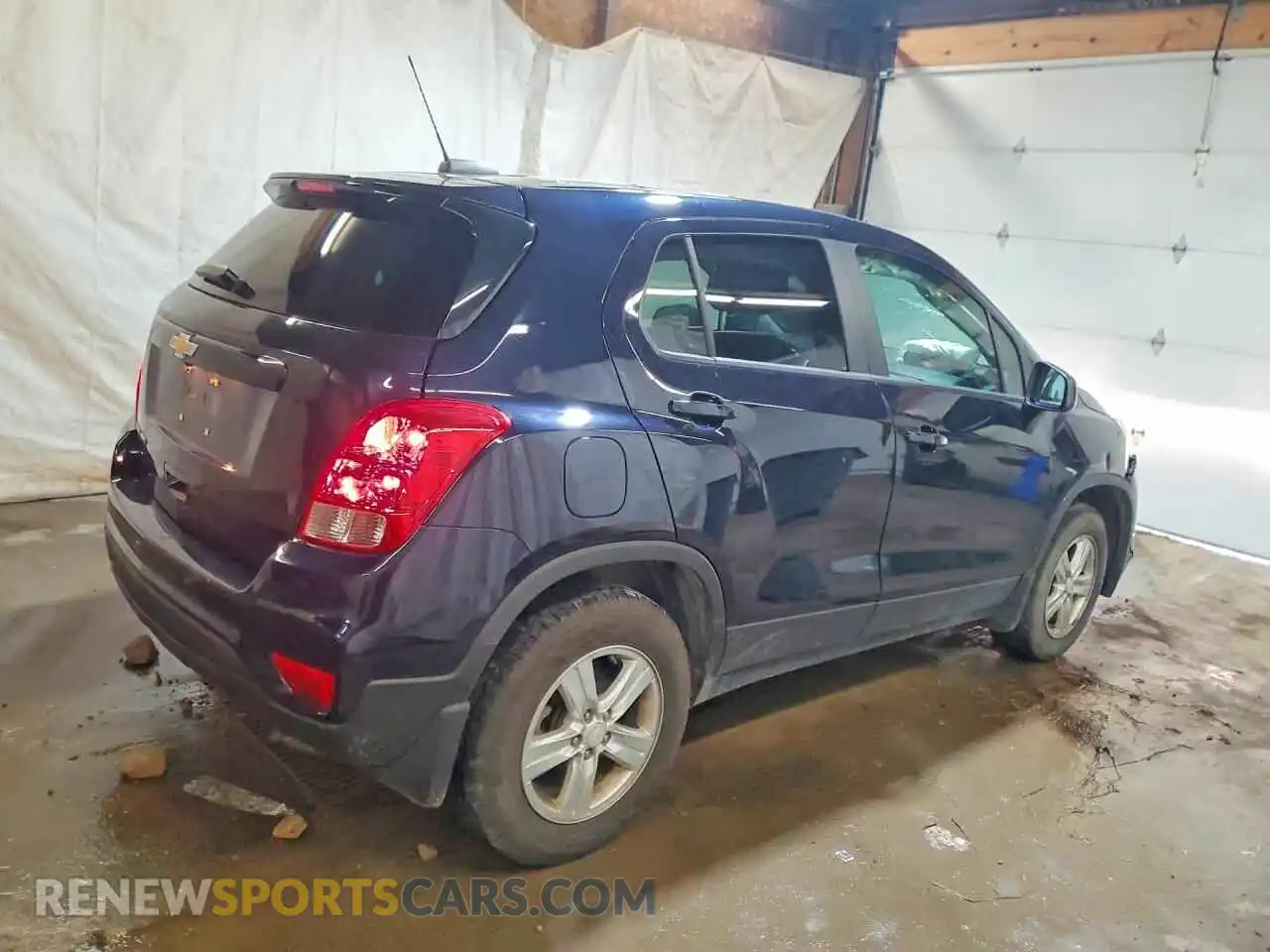 3 fotografías del automóvil dañado KL7CJNSB9MB355763 CHEVROLET TRAX 2021