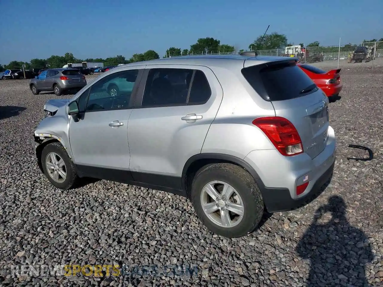 2 fotografías del automóvil dañado KL7CJNSBXMB302005 CHEVROLET TRAX 2021