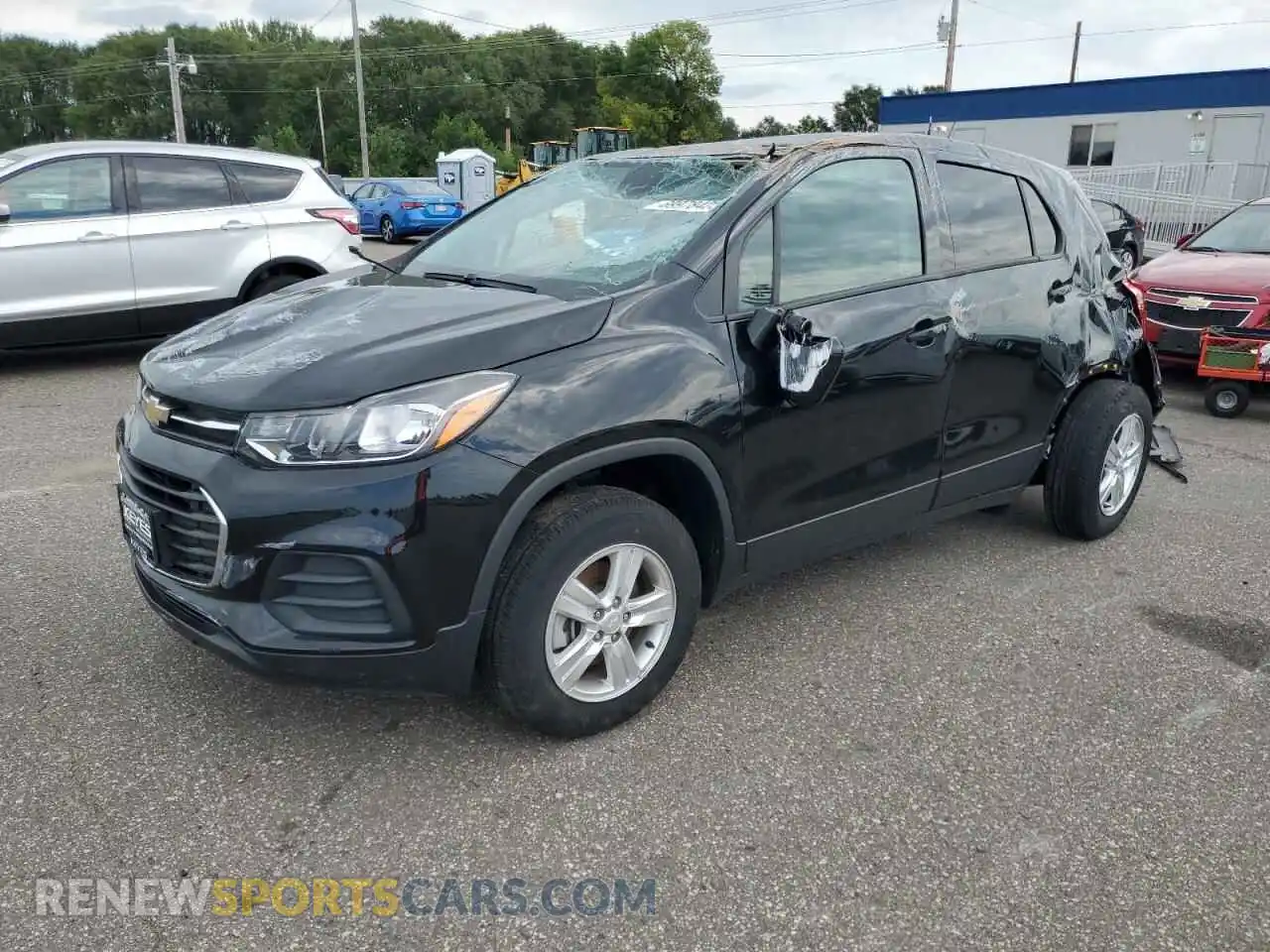 1 Photograph of a damaged car KL7CJNSM0MB365969 CHEVROLET TRAX 2021