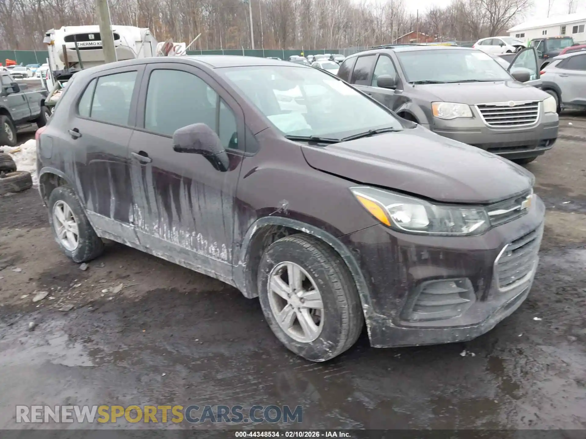 1 Photograph of a damaged car KL7CJNSM2MB376195 CHEVROLET TRAX 2021